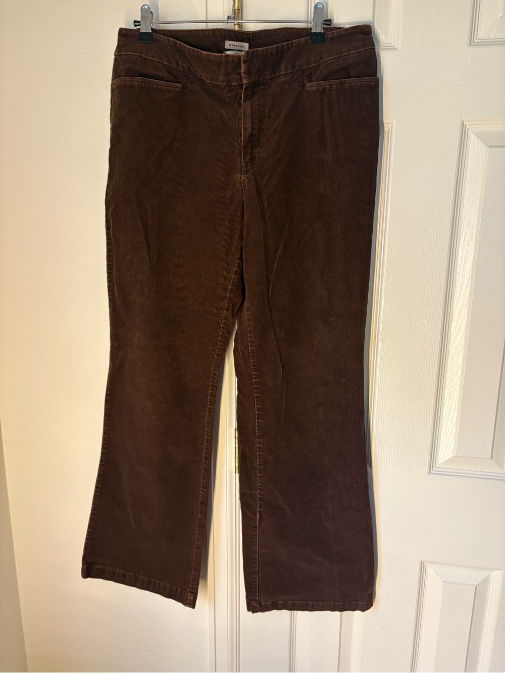Women’s Brown Corduroy Boot Cut Jeans